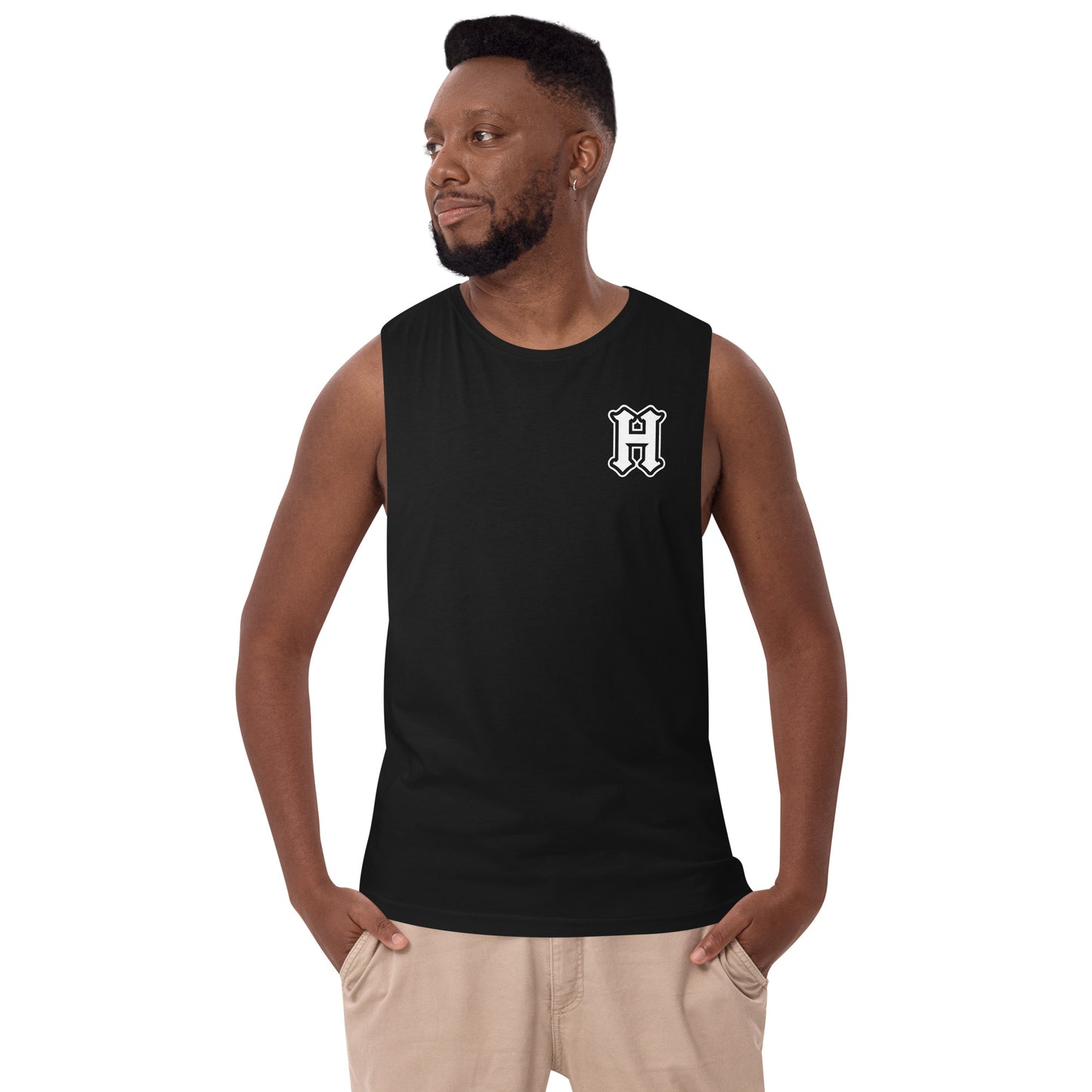 HATTO x Drop arm tank top