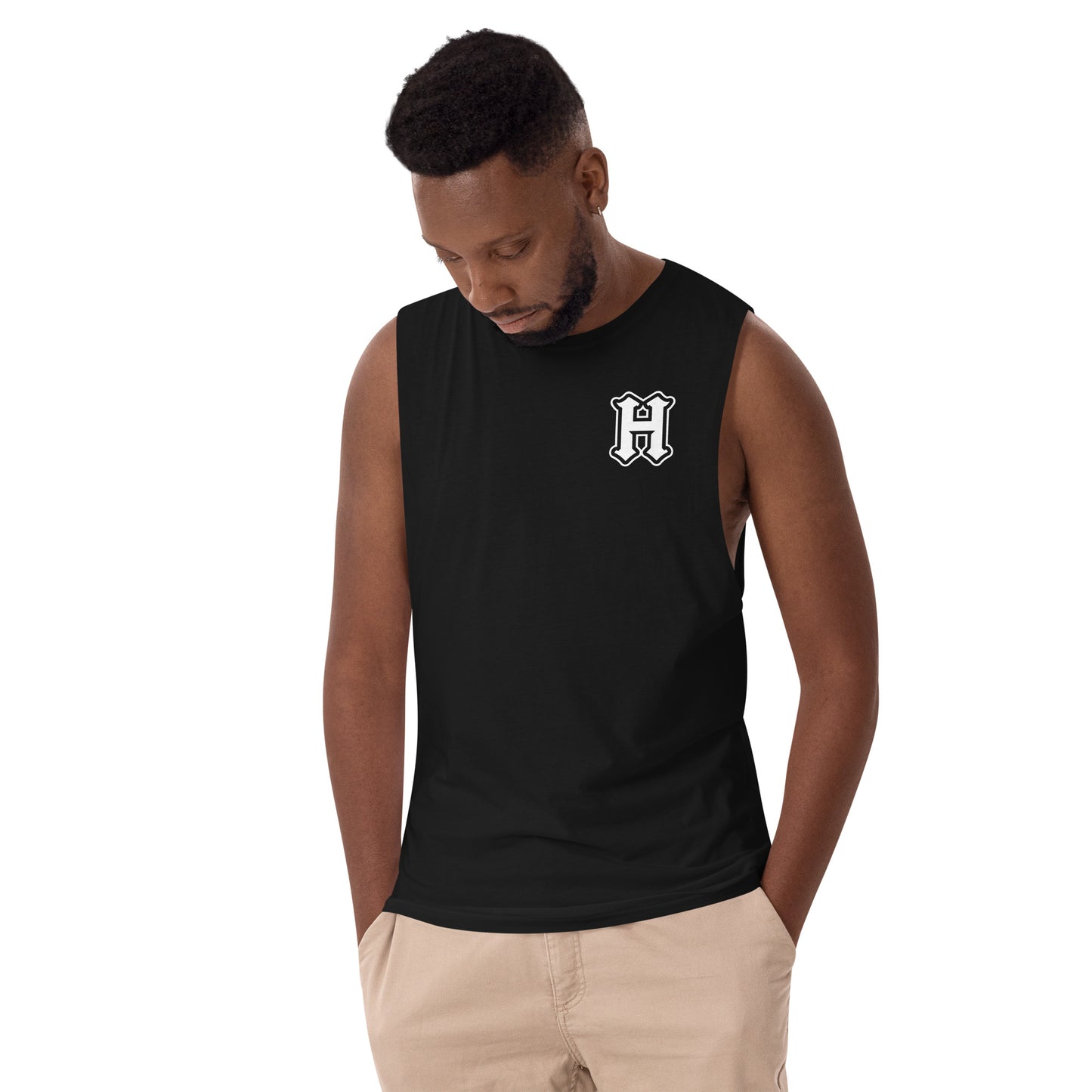 HATTO x Drop arm tank top