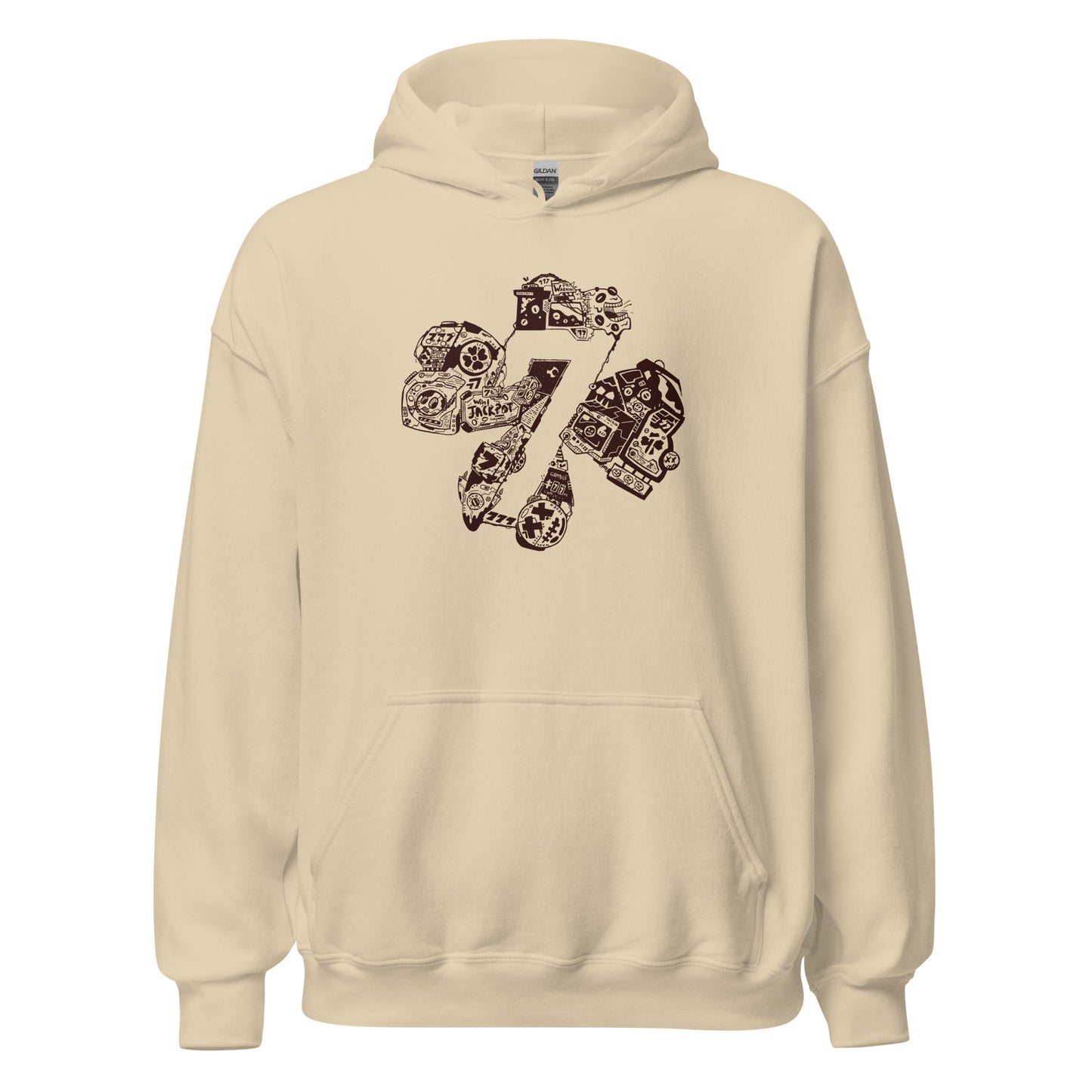 Team 7 x Sand Pull Over Hoodie