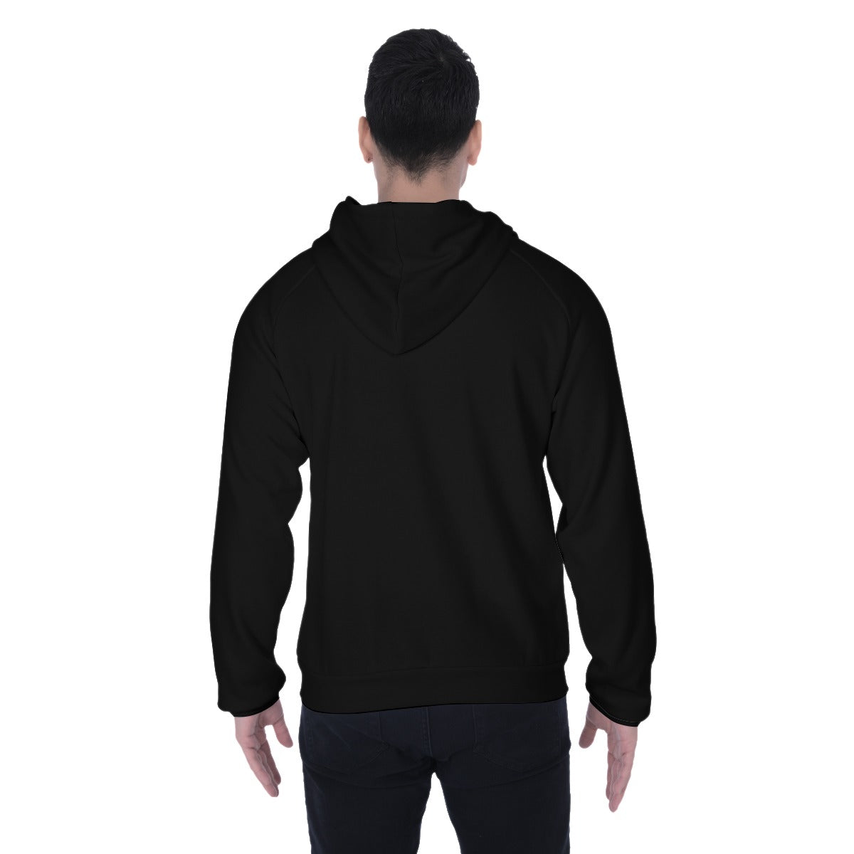 Kani X  Heavy Fleece Raglan Zip Up Hoodie